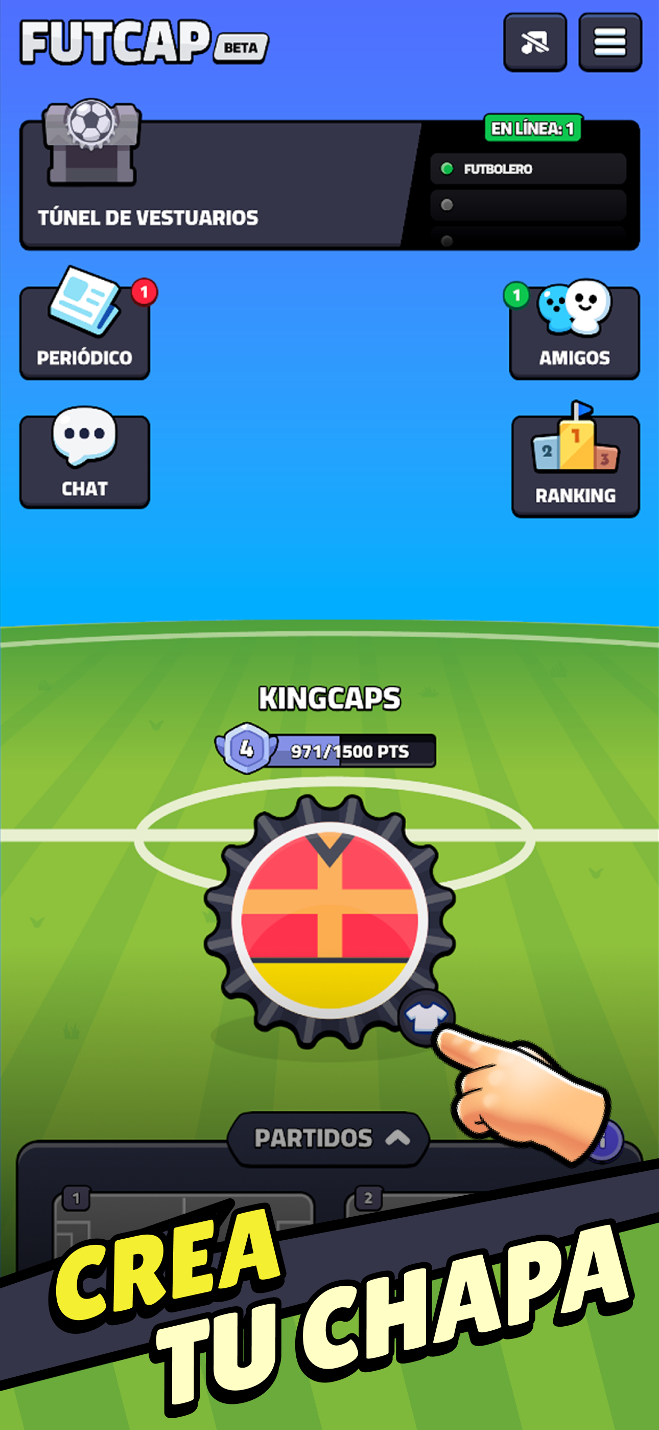 Captura del juego Futcap